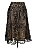 Francesca's 100% Polyester Black Formal Skirt Size XS - photo 2