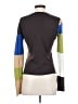 August Silk Color Block Blue Pullover Sweater Size S - photo 2