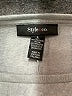 Style&Co 100% Polyester Gray Pullover Sweater Size L - photo 7