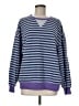 Unbranded Stripes Purple Pullover Sweater Size M - photo 1
