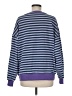 Unbranded Stripes Purple Pullover Sweater Size M - photo 2