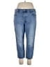 Gap Hearts Blue Jeans Size 34 waist (petite) - photo 1