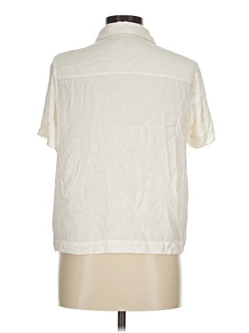 Quince Short Sleeve Silk Top (view 2)