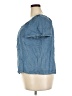 Daniel Rainn Blue Short Sleeve Blouse Size XXL - photo 5
