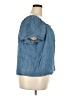Daniel Rainn Blue Short Sleeve Blouse Size XXL - photo 4