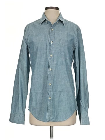 J.Crew Factory Store Long Sleeve Button-Down Shirt (view 1)