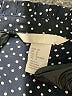 H&M 100% Polyester Polka Dots Blue Long Sleeve Blouse Size 8 - photo 7