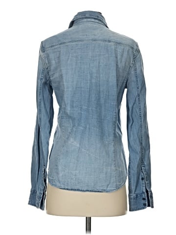 American Eagle Outfitters Long Sleeve Button-Down Shirt (view 2)