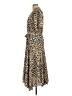 Chico's Animal Print Brown Casual Dress Size L - photo 5