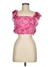 Unbranded 100% Polyester Pink Sleeveless Blouse Size M - photo 1