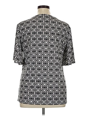 JM Collection Short Sleeve Blouse (view 2)