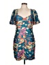 Adelyn Rae 100% Polyester Tropical Blue Cocktail Dress Size L - photo 1