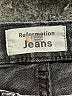 Reformation Jeans Chevron-herringbone Black Jeans Size 29 waist - photo 4