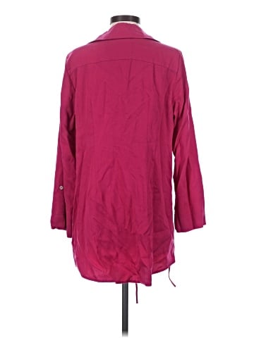 Soft Surroundings 3/4 Sleeve Button-Down Shirt (view 2)