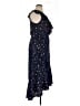 Max Studio Polka Dots Blue Cocktail Dress Size XL - photo 4