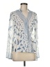 Casting 100% Polyester Ivory Long Sleeve Blouse Size M - photo 1