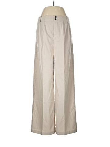 Madewell The Harlow Wide-Leg Trouser in Brushed Twill (view 1)