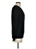 Aqua 100% Cashmere Black Cashmere Pullover Sweater Size S - photo 4