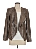 Requirements 100% Polyester Metallic Brown Blazer Size M - photo 1