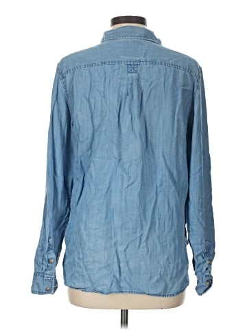 American Eagle Outfitters Long Sleeve Button-Down Shirt (view 2)