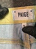 Paige 100% Cotton Hearts Blue Jeans Size 26 waist - photo 7