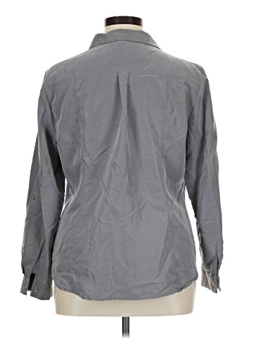 Roz & Ali Long Sleeve Button-Down Shirt (view 2)