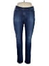 Levi's Solid Blue Jeans Size 14 - photo 1