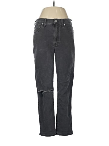 Madewell The Girljean in Adolpha Wash: Ripped Knee Edition (view 1)