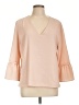Calvin Klein Pink 3/4 Sleeve Blouse Size L - photo 1
