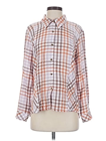 CAbi Long Sleeve Button-Down Shirt (view 1)