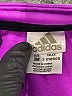 Adidas 100% Polyester Purple Track Jacket 0-3 MO / 3 MO - photo 3