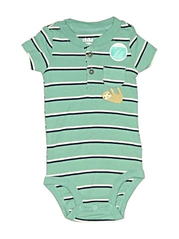 Child of Mine by Carter's Short Sleeve Onesie (view 1)