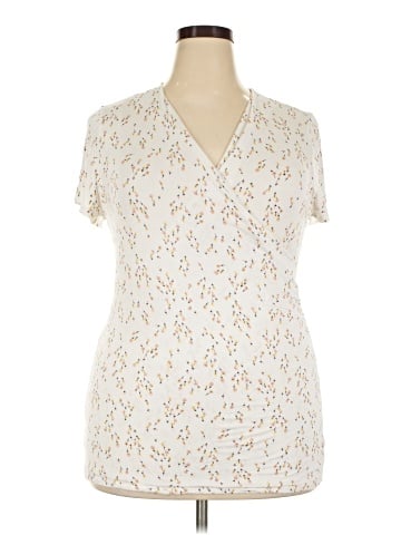 Lane Bryant Short Sleeve Blouse (view 1)