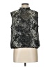 Express Outlet Silver Sleeveless Blouse Size L - photo 1