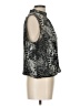 Express Outlet Silver Sleeveless Blouse Size L - photo 4