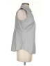 Apt. 9 Gray Sleeveless Button-Down Shirt Size S - photo 4