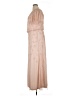 PAPELL Studio 100% Polyester Tan Cocktail Dress Size 16 - photo 5