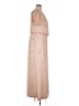 PAPELL Studio 100% Polyester Tan Cocktail Dress Size 16 - photo 4