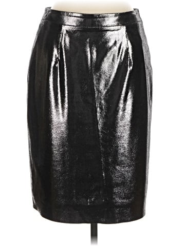 Milly Leather Skirt (view 1)