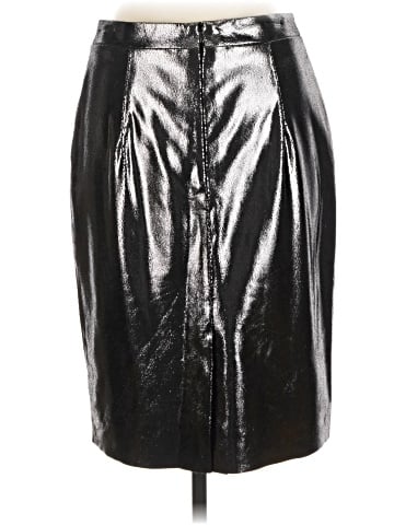 Milly Leather Skirt (view 2)