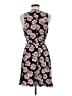 MNG Floral Black Casual Dress Size 6 - photo 2