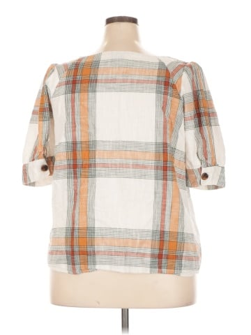 Worthington Short Sleeve Blouse (view 2)