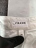 FRAME 100% Cotton White Shorts Size 26 waist - photo 3