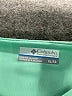 Columbia 100% Polyester Teal Long Sleeve Polo Size XL - photo 7