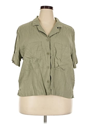 Buffalo by David Bitton 3/4 Sleeve Button-Down Shirt (view 1)