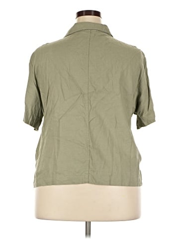 Buffalo by David Bitton 3/4 Sleeve Button-Down Shirt (view 2)