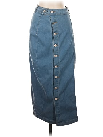 Unbranded Denim Skirt (view 1)
