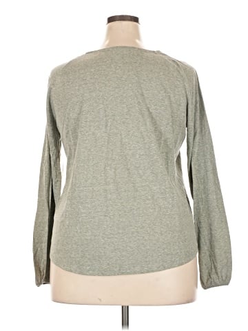 St. John's Bay Long Sleeve Blouse (view 2)
