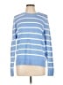 Talbots Stripes Blue Pullover Sweater Size L - photo 1