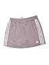 Adidas 100% Polyester Solid Silver Skort Size M - photo 1